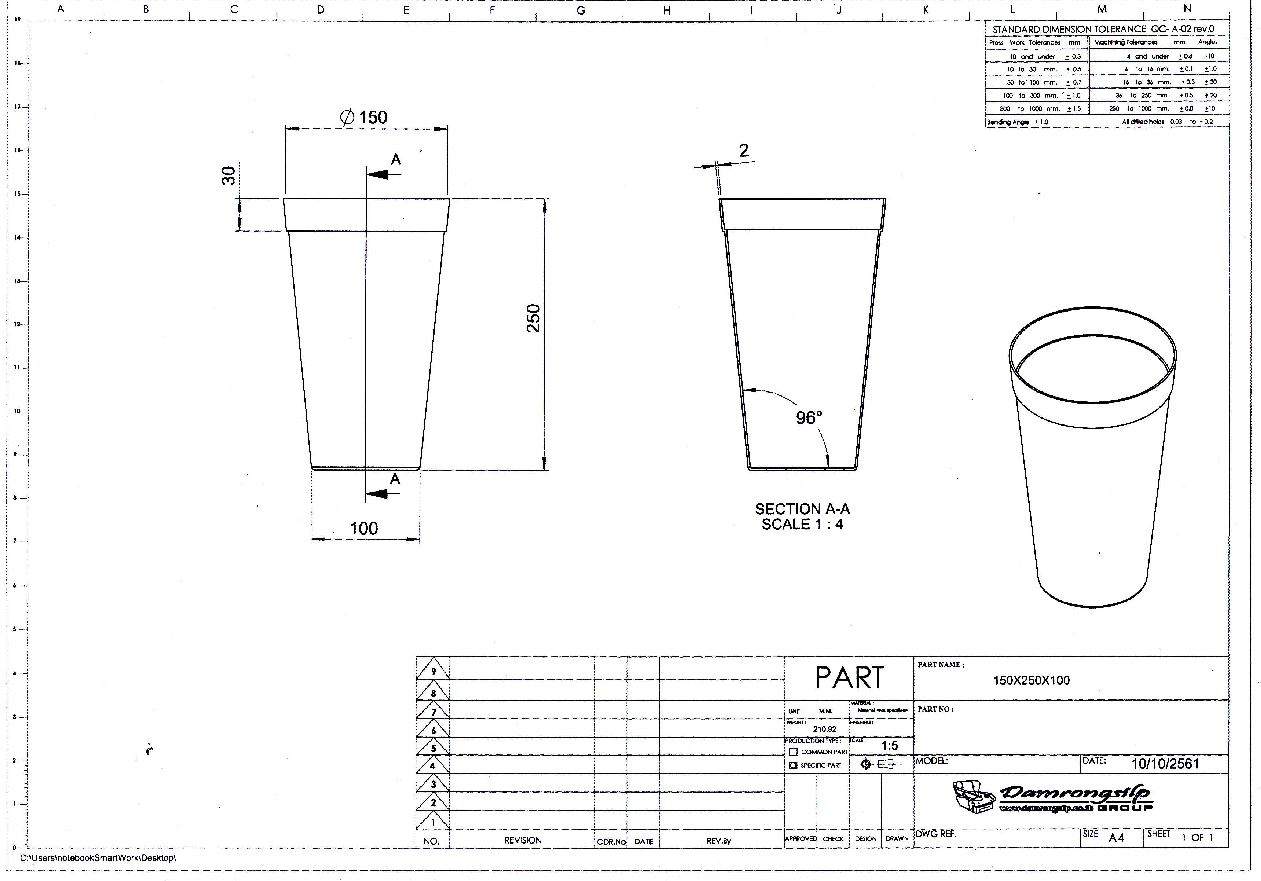 Biodegradable Pots Mold