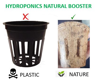 Hydroponics performance booster Pot